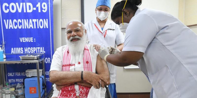 corona vaccination in india